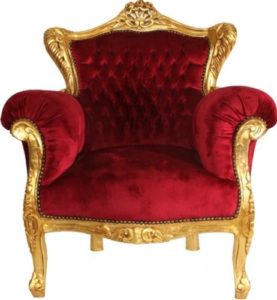 Mehr über den Artikel erfahren Barocker Sessel „Lord“