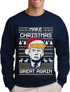 Mehr über den Artikel erfahren Trump Weihnachtspullover